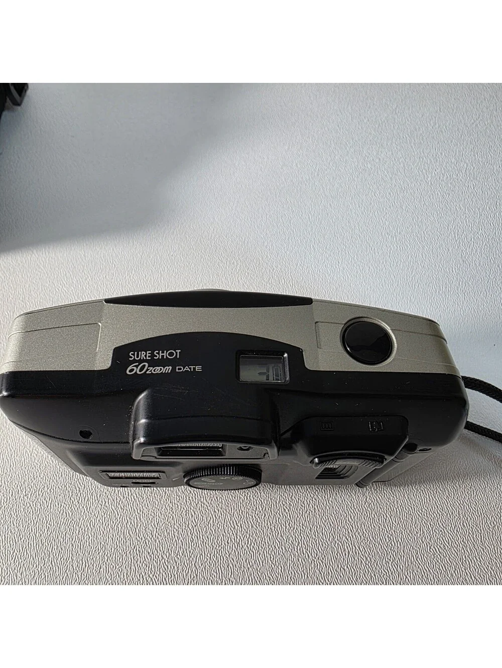 Canon Sure Shot 60 Zoom Shot 35mm Point & Shoot, TESTED Lens Blade Not Closing